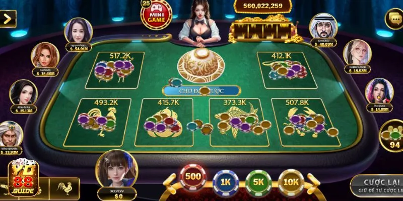Bầu Cua chơi nhanh cực hay tại cổng game Yo88
