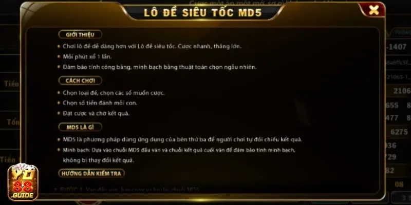 Chi tiết quy trình cược Lô Đề Siêu Tốc Yo88