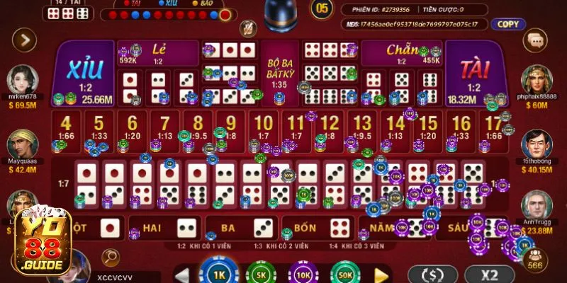 Đông đảo người đến tham gia tại Sicbo Yo88