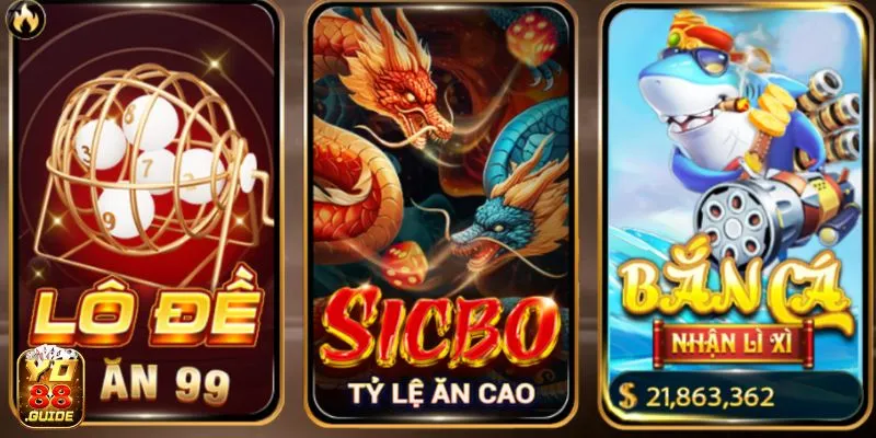 Game hay Sicbo - Tuyệt đỉnh cá cược tại cổng game Yo88