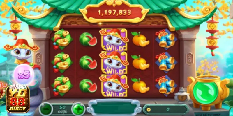 Giao diện chơi game Linh Châu Ất Tỵ tại Yo88