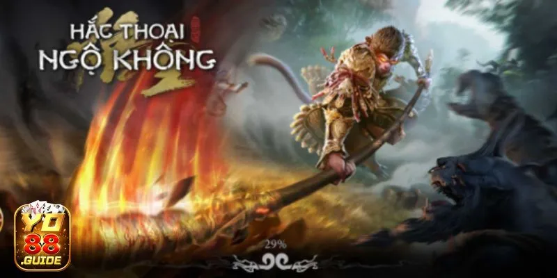 Hắc Thoại Ngộ Không hấp dẫn, đồ họa đỉnh cao tại Yo88