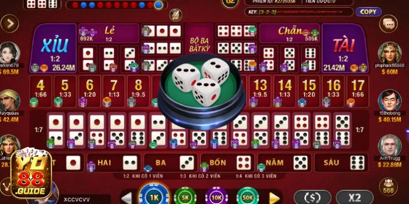 Khung cảnh náo nhiệt tại Sicbo Yo88