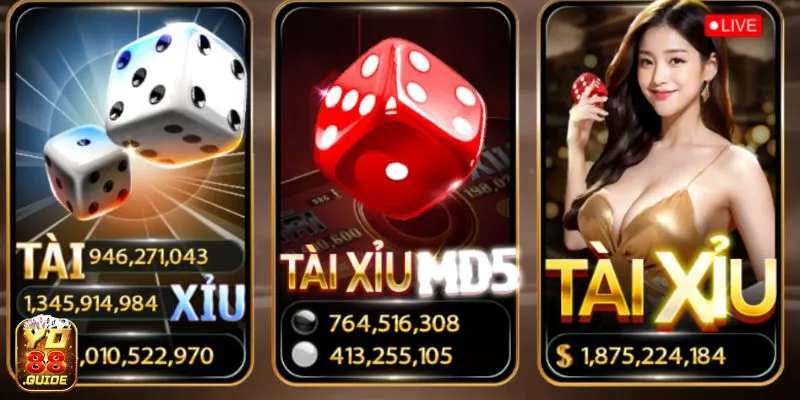 Nhanh chóng khai phá game cược Tài Xỉu MD5 cực hot tại Yo88