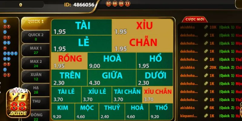 Nhanh tay khám phá game Keno đỉnh cao tại Yo 88