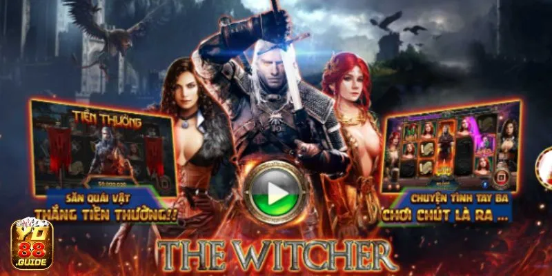 The Witcher với tiền thưởng hấp dẫn tại Yo 88