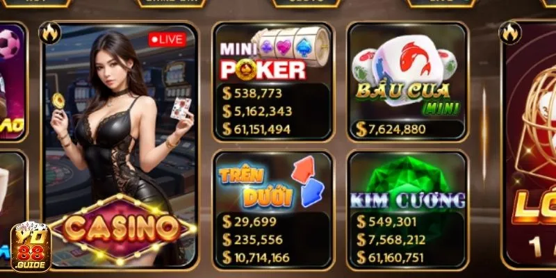 Ấn định chiến thắng Mini Poker với mẹo hay tại Yo88