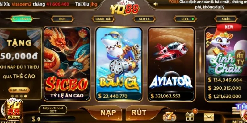 Bách chiến bách thắng Bắn Cá với các mẹo hay tại Yo88