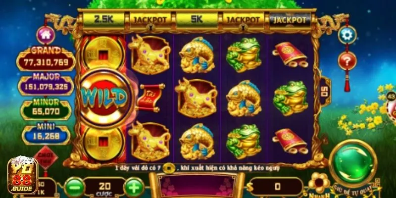 Cung Hỷ Phát Tài là một slot game đỉnh cao tại Yo88