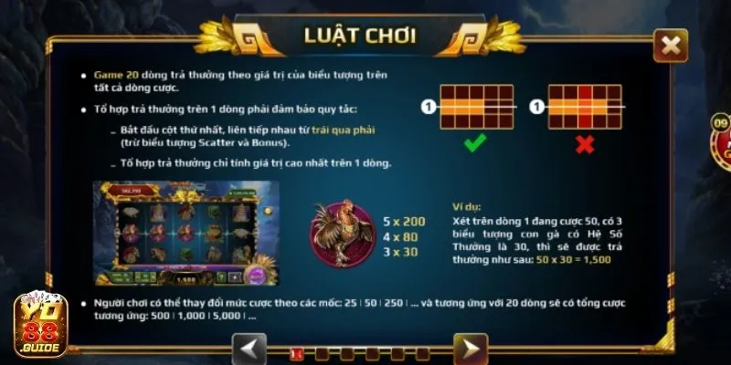 Luật chơi Sơn Tinh Thủy Tinh hay nên biết tại Yo88