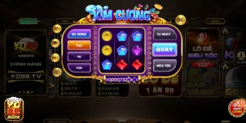 Nắm bắt thao tác chơi Kim cương YO88 nhanh chóng