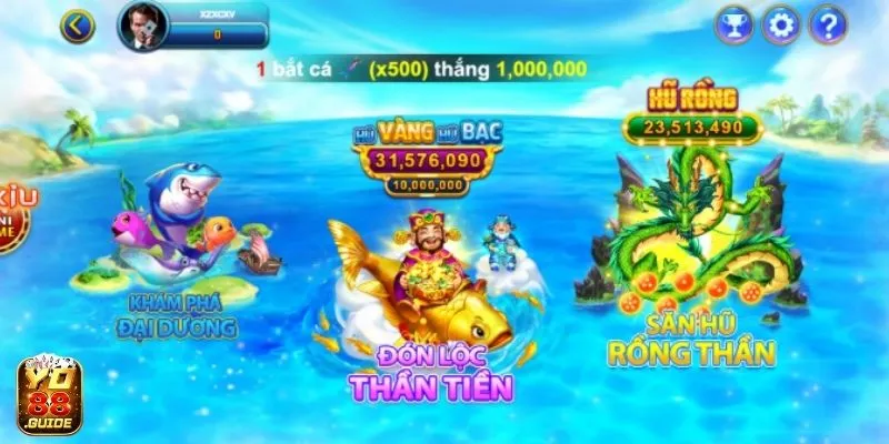 Nhanh chóng chọn phòng cược Bắn Cá phù hợp tại Yo88