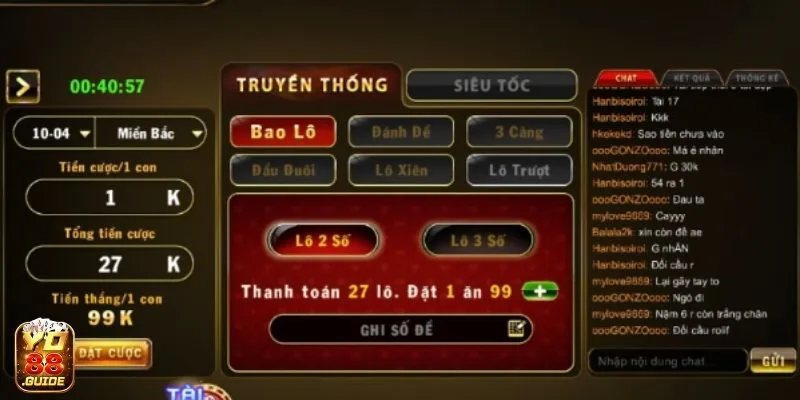 Rất nhiều hình thức đánh lô đề hấp dẫn khác nhau