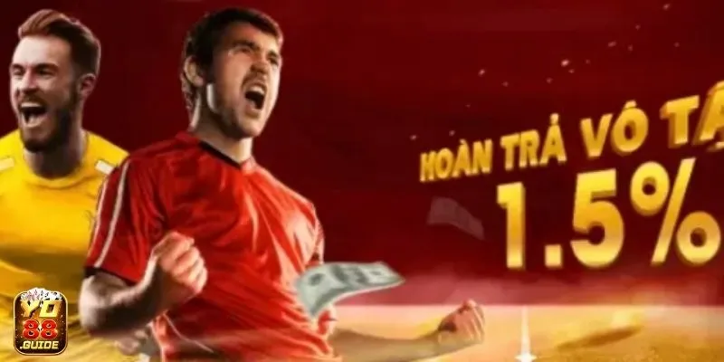 Ưu đãi hoàn trả tiền cược khi tham gia thể thao YO88